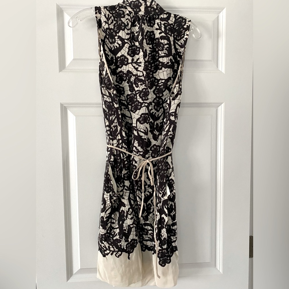 Silk sleeveless mini